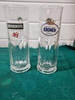 bierpullen kronen en brinkhoff's, Verzamelen, Glas en Borrelglaasjes, Ophalen of Verzenden