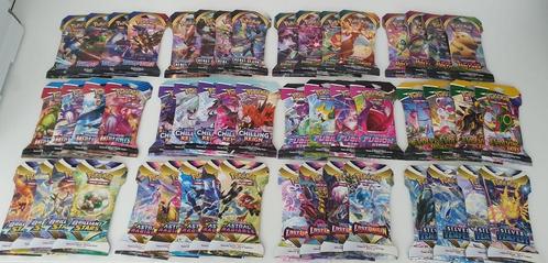 Pokémon Sleeved Booster Artset Compleet Sword and Shield, Hobby en Vrije tijd, Verzamelkaartspellen | Pokémon, Nieuw, Booster