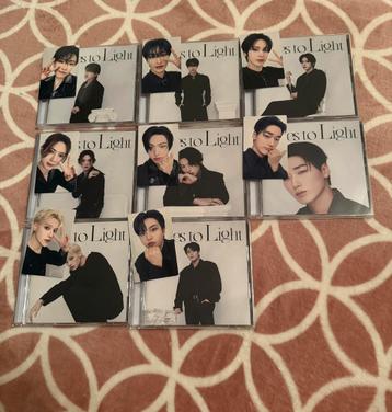 Ateez Ashes to Light Japan Album CD Solo jacket versie  beschikbaar voor biedingen