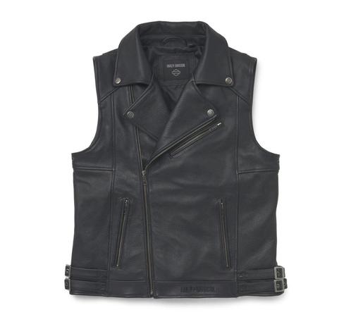 Harley Davidson Leather Vest Original & New   -  S, Motoren, Kleding | Motorkleding, Jas | leer, Heren, Nieuw zonder kaartje, Ophalen of Verzenden