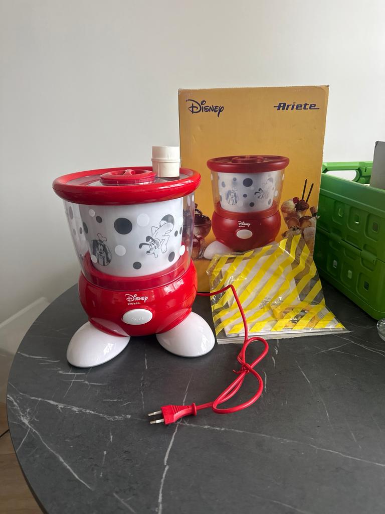 Disney Ariete IJsmachine – Mickey Mouse Design, Ophalen, Mickey Mouse, Zo goed als nieuw