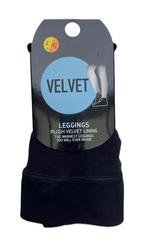 The koop zwart bont gevoerde winter legging., Legging, Zwart, Nieuw, Maat 40/42 (M)