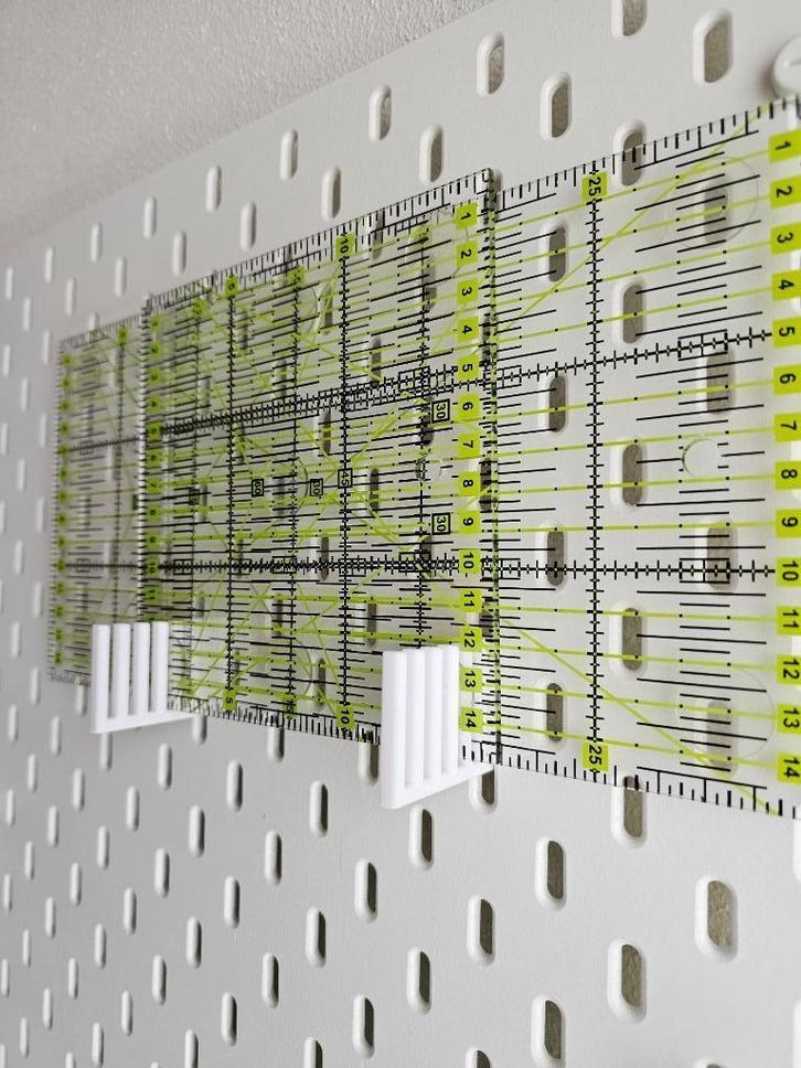 Liniaalhouder voor IKEA Skadis bord, Hobby en Vrije tijd, Naaien en Fournituren, Nieuw, Overige typen, Ophalen of Verzenden