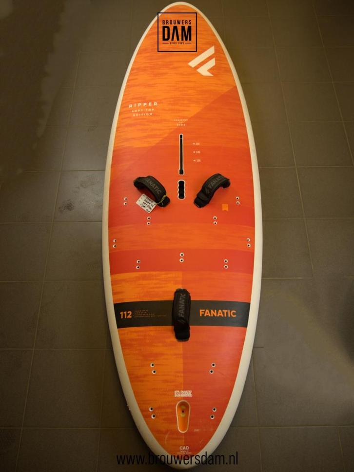 Fanatic Ripper 112L, Watersport en Boten, Windsurfen, Gebruikt, Plank, Met vin(nen)