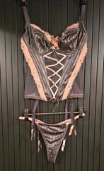 Lingerie,  body's corsetten,strings,jarretelles, Kleding | Dames, Ondergoed en Lingerie, Verzenden, Zwart, String