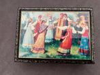 Russische Lakdoos, Antiek en Kunst, Ophalen of Verzenden