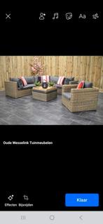Loungeset, Tuin en Terras, Tuinsets en Loungesets, Ophalen, Zo goed als nieuw