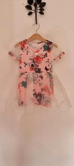 Jurk roze met bloemen maat 98 104 NIEUW !, Kinderen en Baby's, Kinderkleding | Maat 98, Ophalen of Verzenden, Nieuw, Meisje, Jurk of Rok