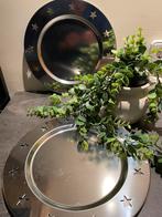 5 zilverkleurige onderborden 🎄, Ophalen of Verzenden, Zo goed als nieuw