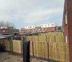 hout-boton schutting vanaf €110,-  pm inclusief montage!, Tuin en Terras, Ophalen, Hout, 6 meter of meer, 1 tot 2 meter