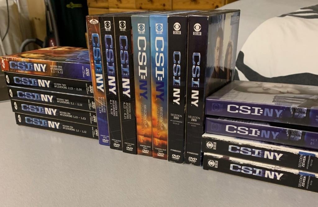 CSI NY, seizoen 1 t/m 9, Boxset, Ophalen of Verzenden, Zo goed als nieuw, Actie en Avontuur
