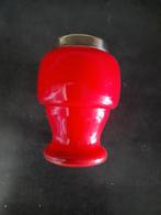 Rood Glazen Lepelvaasje, Antiek en Kunst, Ophalen of Verzenden