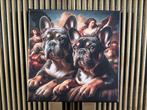 Franse Bulldog Barok Canvas, Verzenden