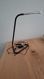 HÅRTE ikea bureau Led lamp zwart., Ophalen of Verzenden, Zo goed als nieuw, Minder dan 50 cm