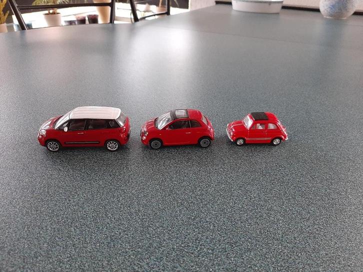 Fiat 500 verzameling, Hobby en Vrije tijd, Modelauto's | 1:43, Nieuw, Auto, Dinky Toys, Ophalen of Verzenden