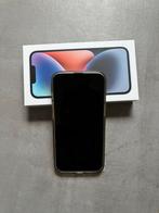 Licht blauwe IPhone 14, 256 GB met beschermcover, 256 GB, Blauw, Ophalen of Verzenden, 84 %