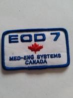 Canadees embleem EOD, Ophalen of Verzenden, Landmacht, Nederland, Embleem of Badge