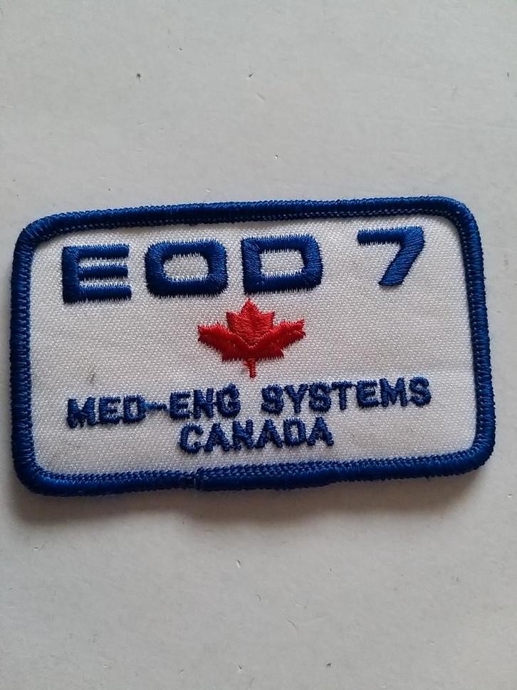 Canadees embleem EOD, Verzamelen, Militaria | Algemeen, Landmacht, Embleem of Badge, Nederland, Ophalen of Verzenden