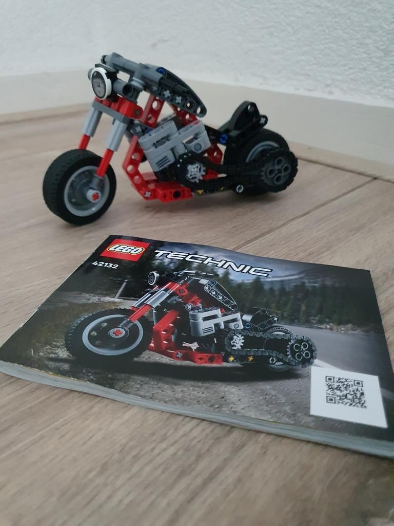 Lego Technic Motor, Ophalen of Verzenden, Zo goed als nieuw, Complete set, Lego