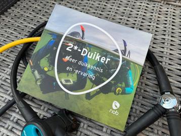 NOB theorieboek 2 ster duiker / advanced beschikbaar voor biedingen