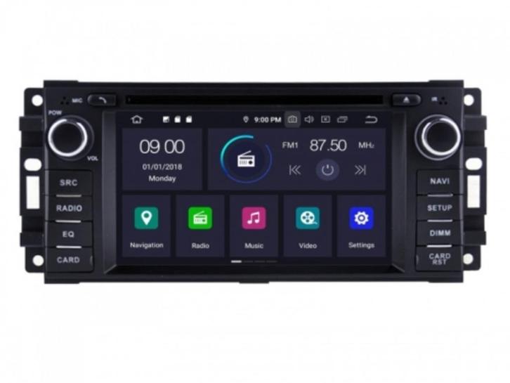 Radio navigatie Jeep Journey dvd carkit android 14 carplay, Auto diversen, Autoradio's, Nieuw, Ophalen of Verzenden
