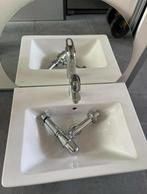 Wastafel Villeroy & Boch Subway 2.0 afmeting 60x47 cm, Ophalen, Zo goed als nieuw, Chroom, Wastafel