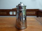 Art deco metalen koffiepot met filter uit Frankrijk, Antiek en Kunst, Antiek | Keukenbenodigdheden, Ophalen of Verzenden