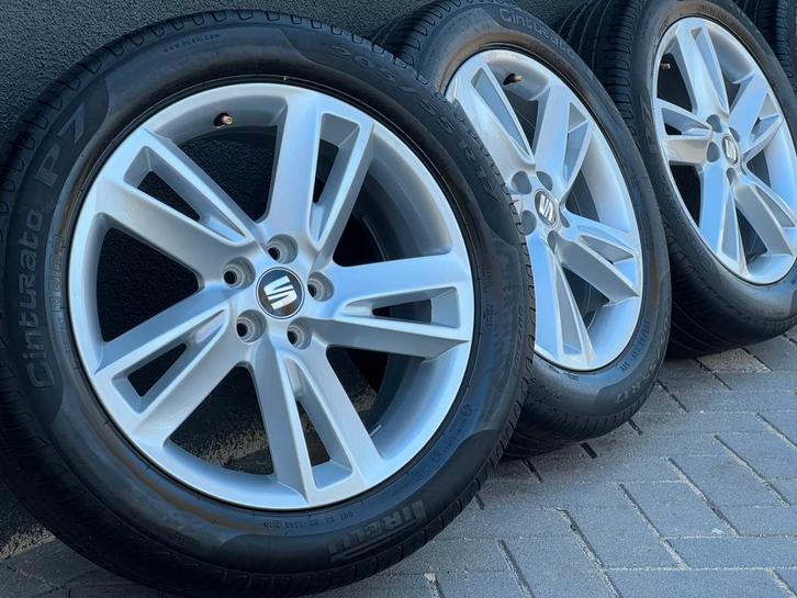 Seat arona velgen 17 inch 5x100 Origineel, Auto-onderdelen, Banden en Velgen, Banden en Velgen, Zomerbanden, 17 inch, 205 mm, Personenwagen