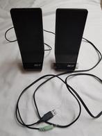 acer luidsprekersetje speakers luidsprekers laptop, Computers en Software, Pc speakers, Ophalen of Verzenden, Zo goed als nieuw