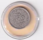 25 Cent 1944 EP Zeer Fraai, Postzegels en Munten, Munten | Nederland, Verzenden, Zilver, 25 cent, Koningin Wilhelmina