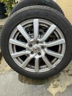Vier Aluminium  AEZ velgen + Michelin 225/50 R17, Auto-onderdelen, Banden en Velgen, Ophalen, Gebruikt, Velg(en), 17 inch