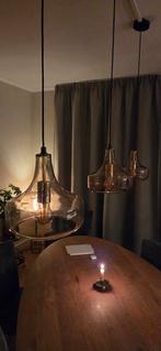 Bloomingville Hanglampen - Set van 2, Ophalen of Verzenden, Zo goed als nieuw, Glas, Modern