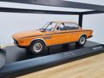 Minichamps BMW 3.0 CSL Orange 1:18 Limited Edition, Hobby en Vrije tijd, Modelauto's | 1:18, Ophalen, Auto, W, MiniChamps
