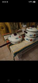 Pannen boerenbont set, Ophalen of Verzenden, Nieuw, Overige materialen, Pannenset