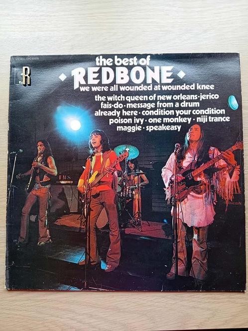 LP The best of Redbone - We were all wounded at Wounded Knee, Cd's en Dvd's, Vinyl | Rock, Gebruikt, Poprock, 12 inch, Ophalen of Verzenden