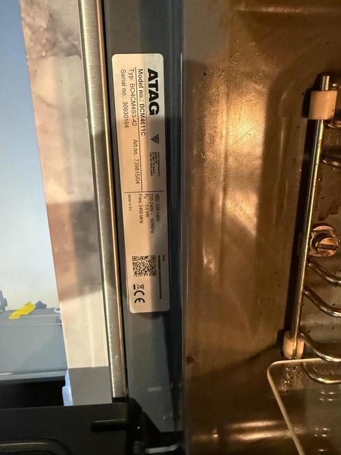 Atag Combi Magnetron Oven BCM4611C, Witgoed en Apparatuur, Ovens, Gebruikt, Inbouw, Oven met grill, 45 tot 60 cm, Hete lucht, Ophalen