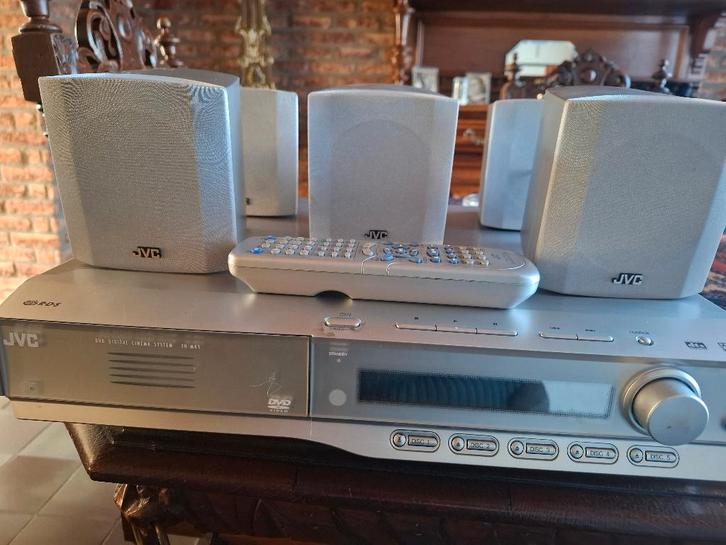 surround system, Audio, Tv en Foto, Home Cinema-sets, Zo goed als nieuw, Dvd-speler, 5.1-systeem, 70 watt of meer, JVC, Ophalen