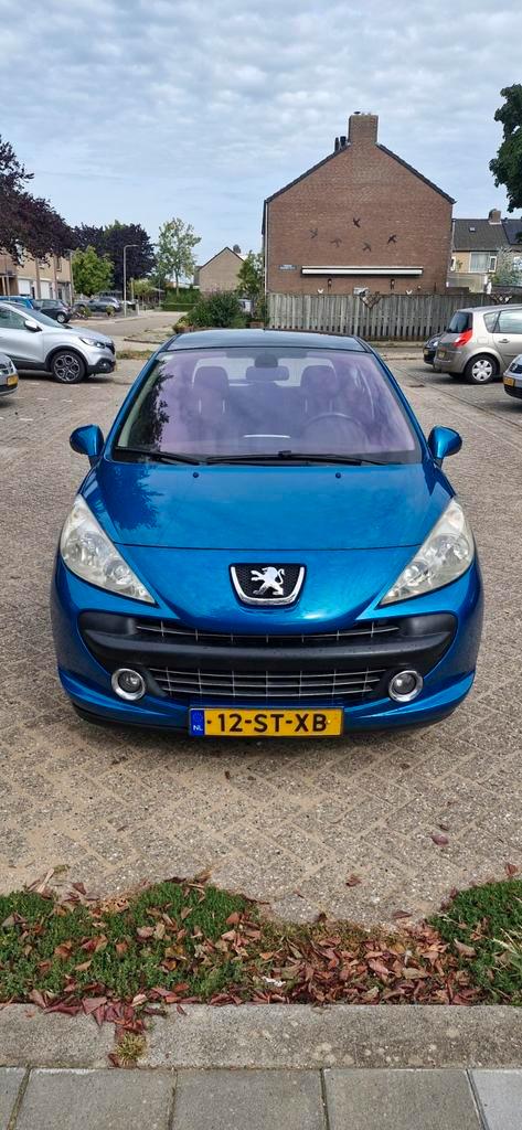 Peugeot 207 1.6 16V 3DRS 2006 Blauw met veel opties!, Auto's, Peugeot, Particulier, ABS, Airbags, Boordcomputer, Centrale vergrendeling