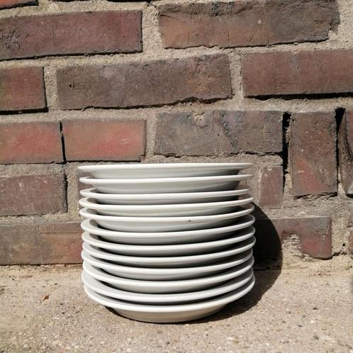 12x Vintage Mammoet Bord/Schaaltje/Schotel (Porselein), Huis en Inrichting, Keuken | Servies, Gebruikt, Bord(en), Overige stijlen