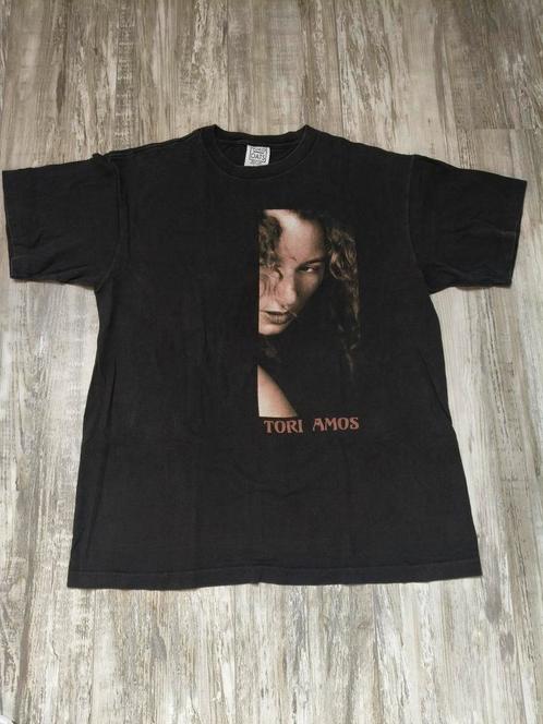 Tori Amos T-Shirt ' Boys For Pele Tour 1996 ' Vintage, Kleding | Heren, T-shirts, Zo goed als nieuw, Maat 52/54 (L), Zwart, Ophalen of Verzenden