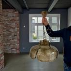 Vintage murano glazen hanglamp / luster Hillebrand Lighting, Antiek en Kunst, Antiek | Lampen, Ophalen