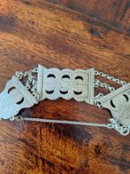 Zilveren bijbelslot armband, Ophalen of Verzenden, Zo goed als nieuw, Zilver, Zilver