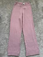 Roze Gebreide Broek - Maat XXS, Kleding | Dames, Broeken en Pantalons, Ophalen of Verzenden, Zo goed als nieuw, Roze, Maat 34 (XS) of kleiner