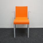 Vitra .03 Design Stoelen | Oranje | Armleuningen | Stoelen, Gebruikt, Overige kleuren, Ophalen of Verzenden, Metaal