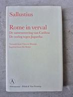 Sallustius - Rome in verval, 14e eeuw of eerder, Europa, Ophalen of Verzenden, Zo goed als nieuw