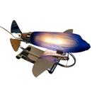 Sarsaparilla deco designs vliegtuiglamp, Gebruikt, Sarsaparilla deco designs, Ophalen of Verzenden, Glas