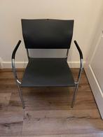 Thonet S360F stoelen 4 stuks, Huis en Inrichting, Stoelen, Ophalen, Gebruikt, Grijs, Metaal