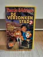 Bassie en Adriaan de verzonken stad deel 2 VHS videoband, Cd's en Dvd's, VHS | Kinderen en Jeugd, Alle leeftijden, Ophalen of Verzenden