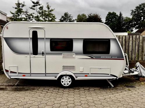 Hobby Ontour 390 SF (16/17) incl. tent (3 meter) en luifel, Caravans en Kamperen, Caravans, Particulier, tot en met 4, 750 - 1000 kg