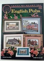 Borduurpatroon English Pubs, 5 verschillende gebouwen, Ophalen of Verzenden, Zo goed als nieuw, Handborduren, Patroon